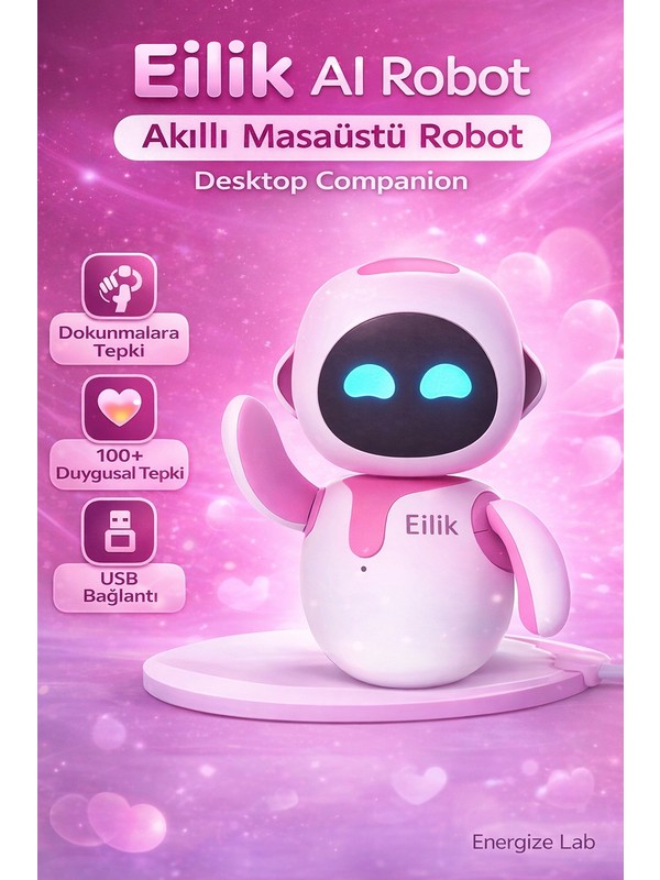 Eilik Akıllı Masaüstü Robot Oyuncak AI Desktop Companion Robot