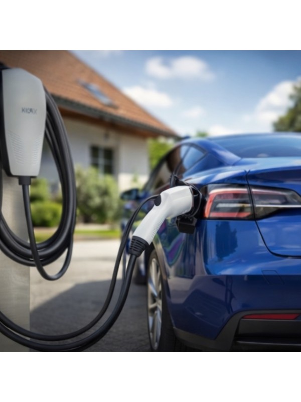 Kuax Type 2 Şarj Kablosu 22KW 32A 3 Faz 5 Metre Taşıma Çantalı