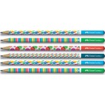 Faber-Castell Bubble 2b Yuvarlak Kurşun Kalem 6'lı