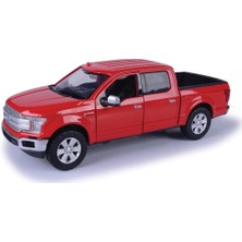 Motormax 2019 Ford F-150 Lariat Crew Cab Kırmızı 1:27 Model Araba