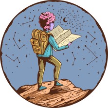 Sticker Atölyesi Outdoor Adventure Camping Gezgin Sticker - 22091