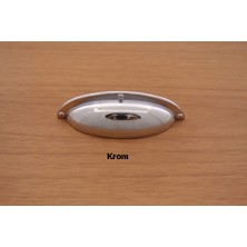 Azm Hırdavat Metax Sandal Kulp 64 mm Krom