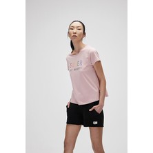 Bad Bear Kadın PUDRA PEMBE T-Shirt