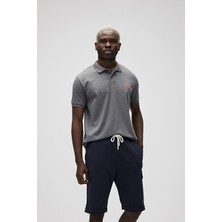 Bad Bear O Yaka Regular Fit Düz Erkek Koyu Gri Tişört