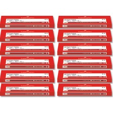 Faber-Castell Kırmızı Renkli Kurşun Kalem 1410 144'LÜ