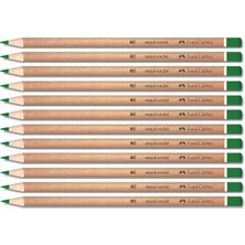 Faber-Castell Naturel Yeşil Renkli Kurşun Kalem 12'li