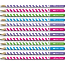 Faber-Castell Candy Roll Yuvarlak Kurşun Kalem 12'li