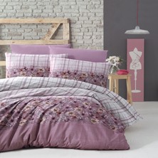 Komfort Home Çift Kişilik Ranforce Nevresim Takımı (Alvina Rose)
