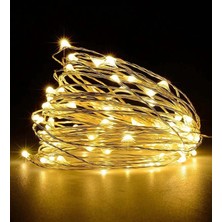 Lumenn Mandallı Pilli Peri Led Işık -3|5|10 Metre-Led Aydınlatma