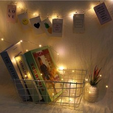 Lumenn Mandallı Pilli Peri Led Işık -3|5|10 Metre-Led Aydınlatma