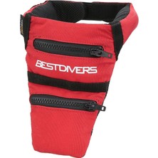 Best Divers Ağırlık Boyun, 1000 gr Serbest Dalıcı Için Kırmızı