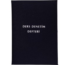 Yeni Merhaba Ders Denetim Defteri Bez Ciltli 100 Yaprak A4