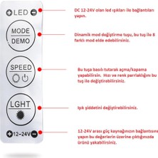 Micron Şerit LED Dimmer Kontrol Devresi Modül 12V 24V