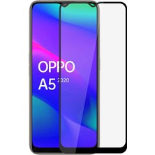 CaseArt Oppo A5 2020 Tam Kaplayan Temperli Ekran Koruyucu Cam