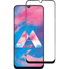 CaseArt Samsung Galaxy M30 Tam Kaplayan Temperli Ekran Koruyucu Cam