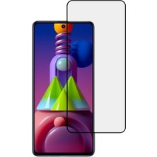 CaseArt Samsung Galaxy M51 Tam Kaplayan Temperli Ekran Koruyucu Cam
