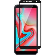 CaseArt Samsung Galaxy J6 Plus Tam Kaplayan Temperli Ekran Koruyucu Cam