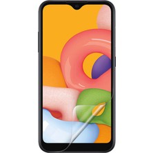 CaseArt Samsung Galaxy A01 Nano Ekran Koruyucu Kırılmaz Esnek Cam