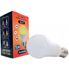 Aukes LED Ampul - Sinek Kovucu 2 In 1