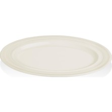 GÜRAL PORSELEN LIZBON 2 ADET 29 CM BONE KAYIK TABAK