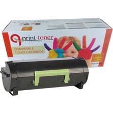 QPRİNT TONER Lexmark Ms / Mx 310 / 410 / 510 Muadil Toner 5000 Sayfa Siyah