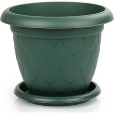 Serinova Damla Saksı 37 Lt Yeşil Takım