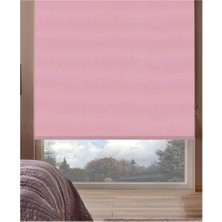 Asyhome Pembe Polyester Stor Perde