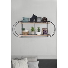 Full Reyon Dekoratif 2 Raflı Duvar Rafı