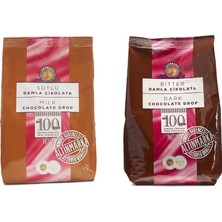 Altınmarka Kahve Dünyası Sütlü Bitter Damla Çikolata 1 kg x 2 Paket