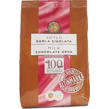 Altınmarka Kahve Dünyası Sütlü Bitter Damla Çikolata 1 kg x 2 Paket