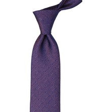 Kravatkolik Kahverengi Puantiye Desen Mendilli Klasik Kravat KK10070