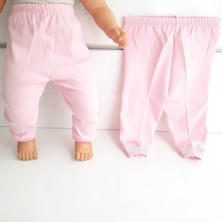 by BebekOdam Sade Pembe Tek Alt Bebek Penye Pantolon