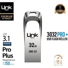 LinkTech Linktech Premium Pro+ 32 GB USB 3.1 150MB/S Metal Flash Bellek LUF-3032
