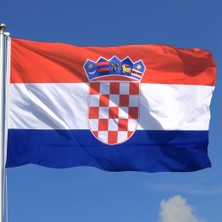 Fors Bayrak Hırvatistan Gönder Bayrağı Raşel Kumaş 50 x 75 cm