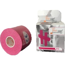 Bia Tape Kinesio 5 cm x 5 M - Pembe Rengi Sporcu Bandı 36'lı (Pakette 36 Adet)