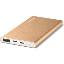 Ttec AlumiSlim S 5.000mAh Taşınabilir Şarj Aleti Powerbank Altın