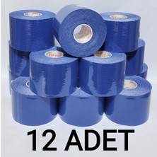 Bia Tape Kinesio 5 cm x 5 M - Koyu Mavi Rengi Sporcu  Bandı12'li (Pakette 12 Adet)