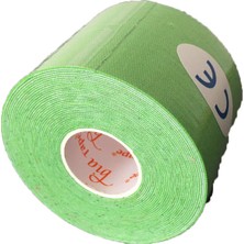 Bia Tape Kinesio 5 cm x 5 M - Yeşil Rengi Sporcu Bandı 3'lü (Pakette 3 Adet)