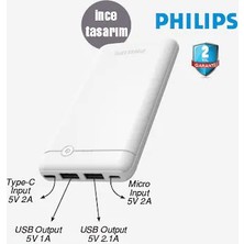 Philips Philips 10000 Mah Taşınabilir Sarj Cihazı DLP1710CW/97