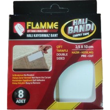 Flame Flamme 8'li Halı Kaydırmaz Bant