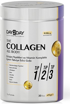 DAY2DAY Collagen All Body Tip 1-2-3 300 gr