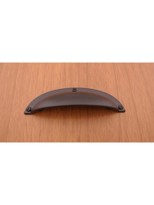 Azm Hırdavat Metax Sandal Kulp 64 mm Mat Siyah