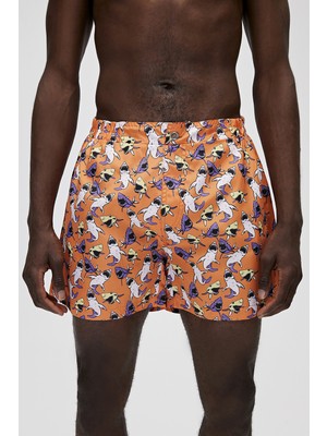 Bad Bear Erkek Orange Deniz Şortu