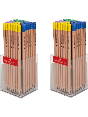 Faber-Castell Naturel Silgili Kurşun Kalem 144'LÜ