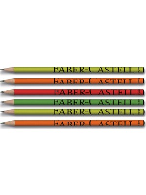 Faber-Castell Style Yuvarlak Kurşun Kalem 6'lı