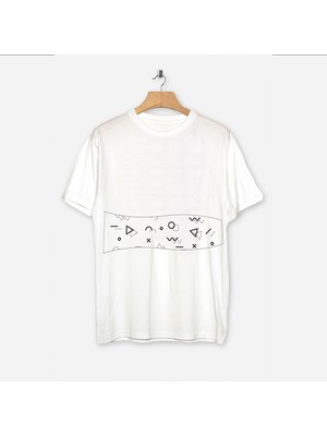 Tüşört Su Yolu - Geometrik Tasarımlı T-Shirt