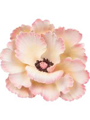 Karaca Nova Flower Pudra Dekoratif Obje 20 x 3,5 cm