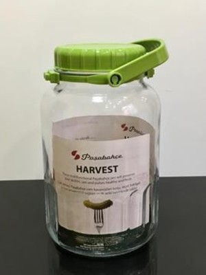 Paşabahçe 80006 Yeşil Kapaklı Cam Kavanoz 4 Lt.