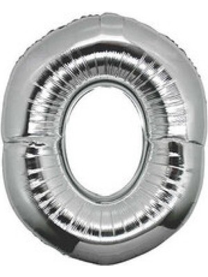 Hayaller Dükkanı Folyo Balon Harf O 40 Inc Gümüş P1