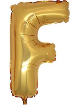 Hayaller Dükkanı Folyo Balon Harf F Altın 40 Inc P1